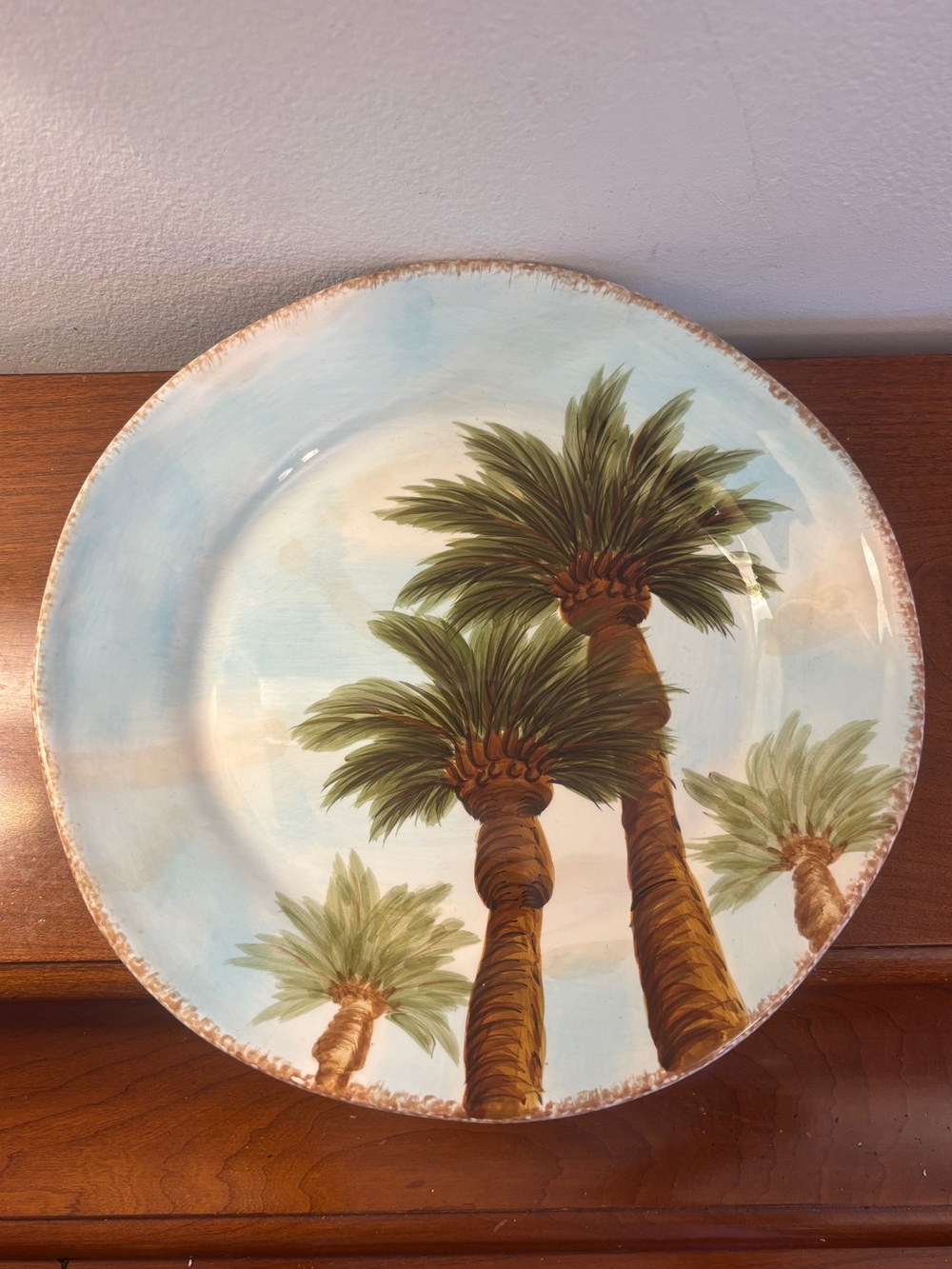 BAJA Hand Painted Collection Tabletops Unlimited 11.25" Plate